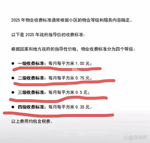 梅州小区物业费多少
