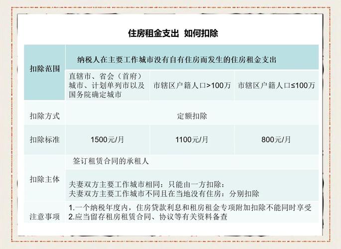 租房怎么免除扣税的