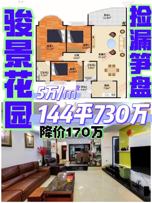 骏景花园价格
