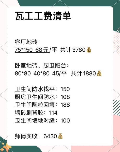 租房瓷砖怎么计算面积