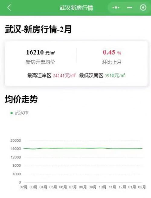 武汉新开盘楼盘价格