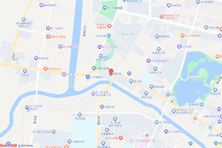 天门楼盘地图