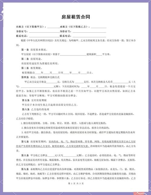 朋友租房合约怎么写
