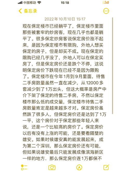 保定现在房价