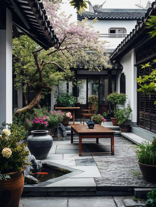 中式精美花园
