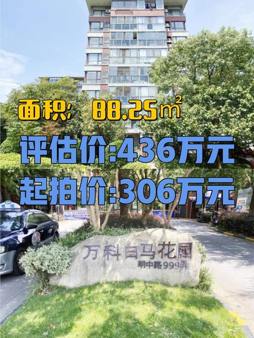 上海万科白马花园房价