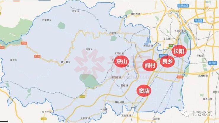 房山楼盘地图