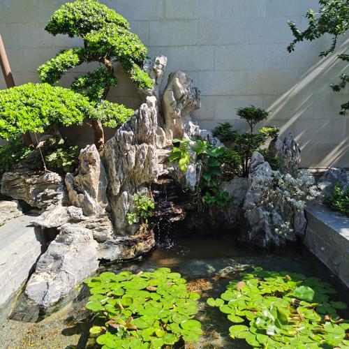 别墅侧花园