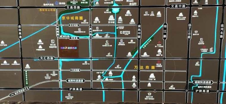 扬州西区楼盘图