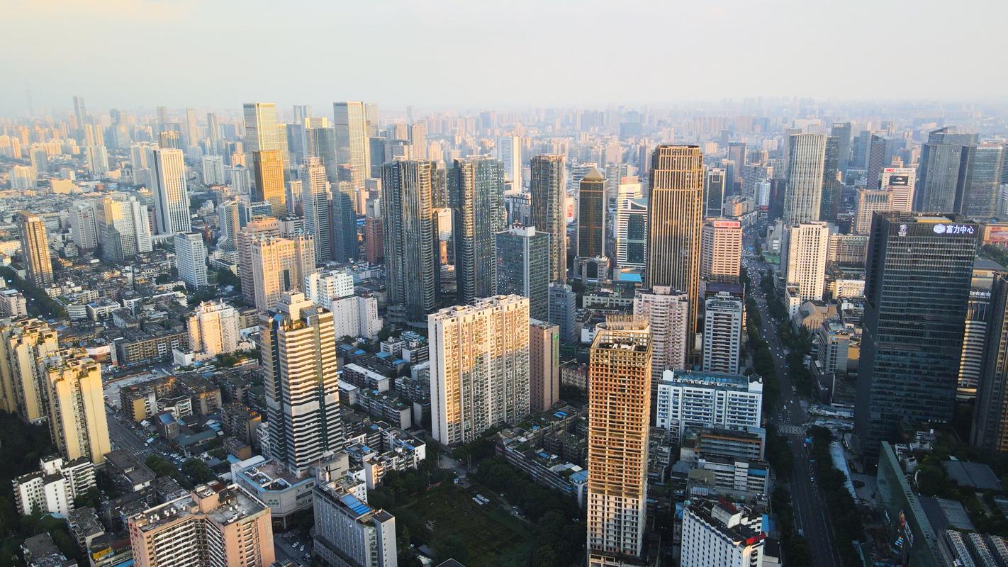成都楼盘航拍