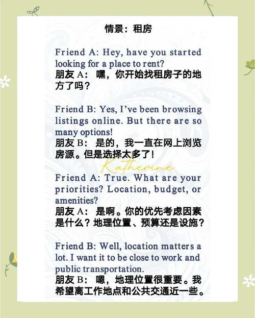 租房 英语怎么说