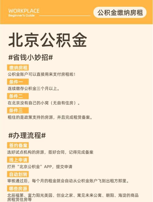 北京租房怎么用公积金