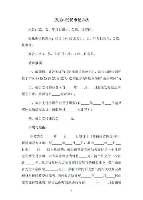租房纠纷怎么起诉
