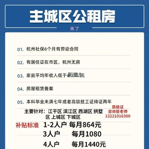 在杭州怎么申请公租房