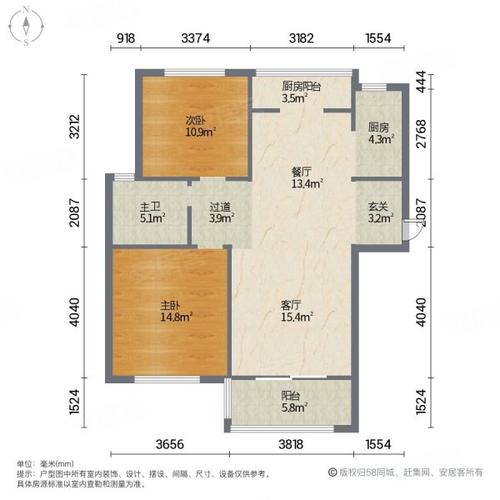 盛邦花园8区户型图