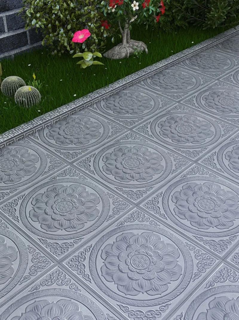 私家花园地砖效果图