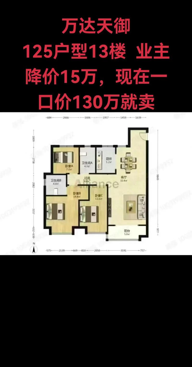 单县万达御花园房价