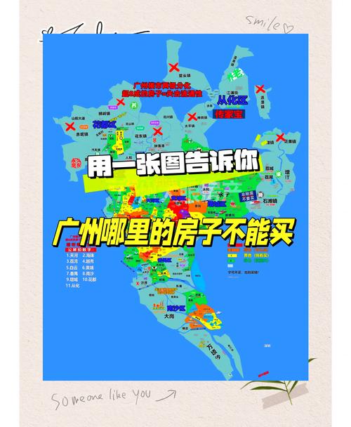 广州各区房价分布图