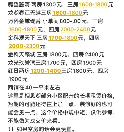 南宁租房怎么收费