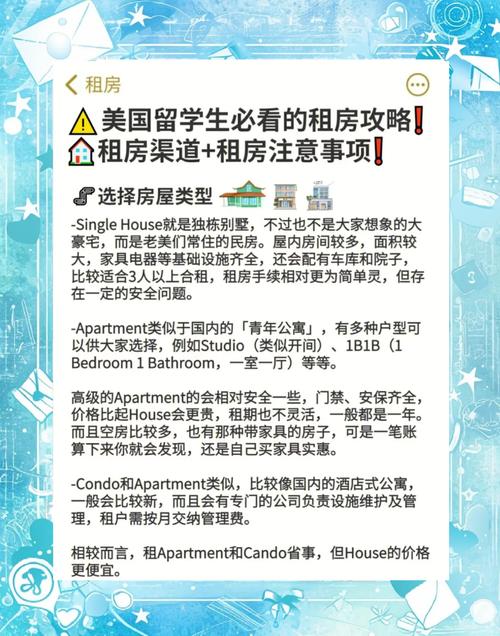 在美国怎么租房子