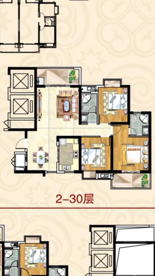 宁阳御景花园户型图