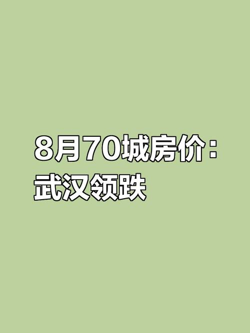 武汉房价8月