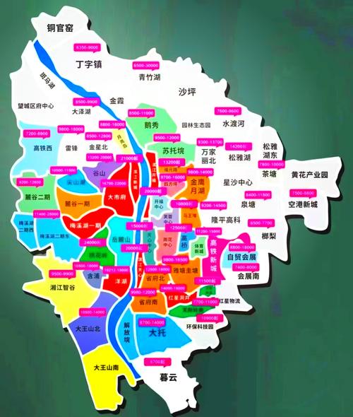 长沙楼盘网地图