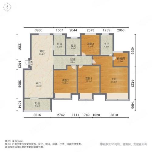 惠州天域花园户型图
