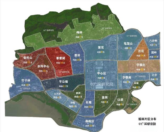 深圳地图房价