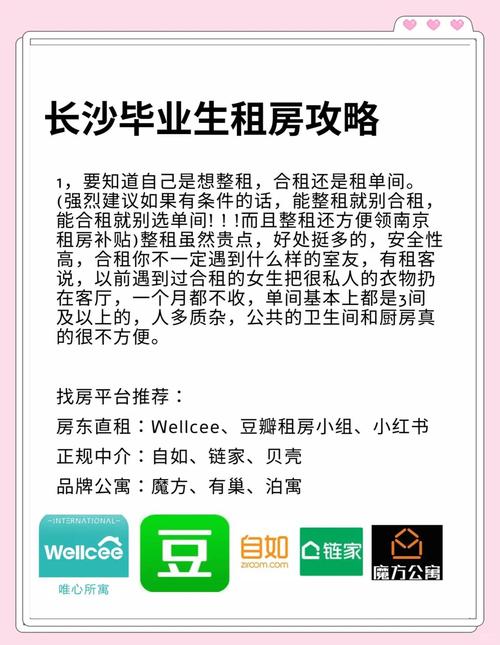 在长沙怎么租房