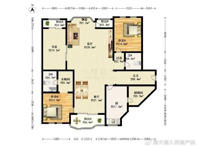 宝坻金梧桐花园户型图