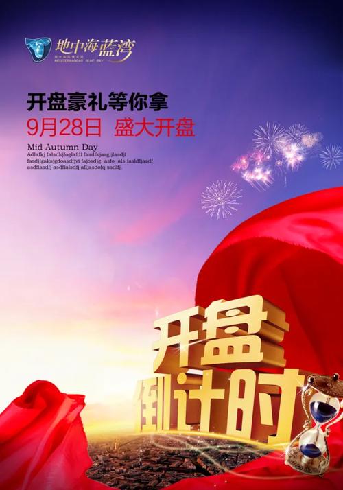 楼盘开盘说说