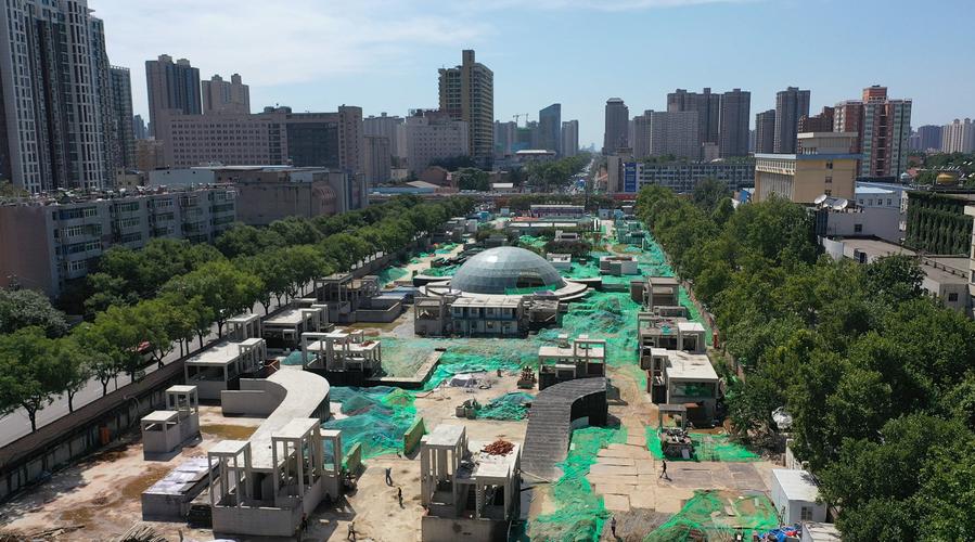 西安土门街心花园烂尾