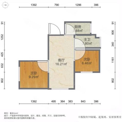 洋河梦都花园户型图