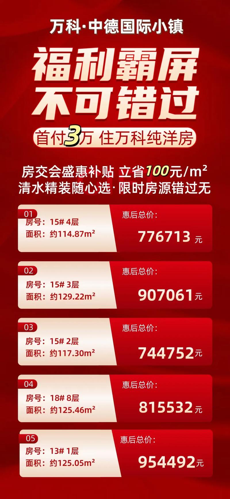 溧水万科房价
