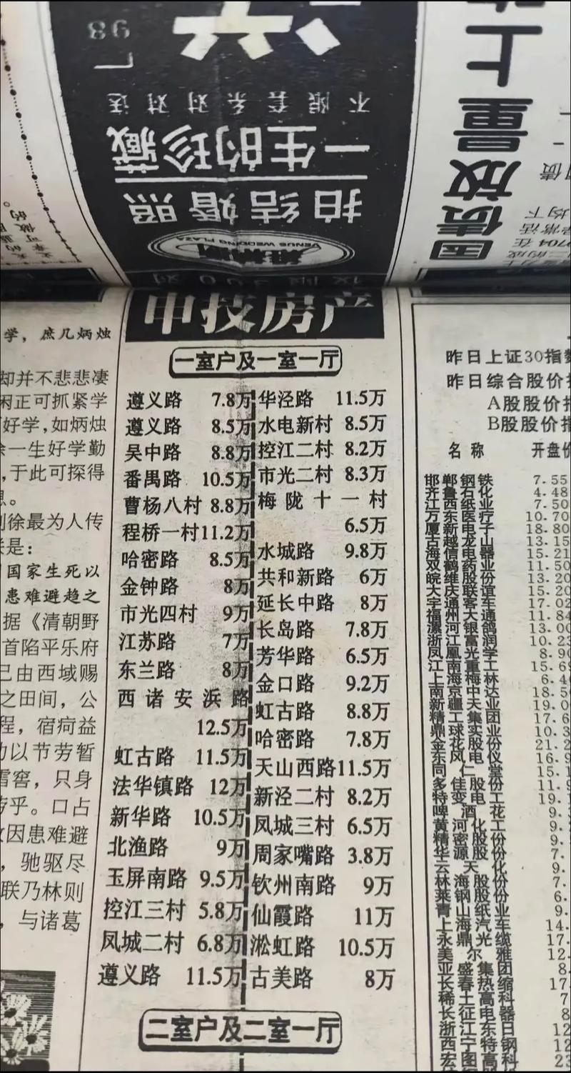 房价顺口溜