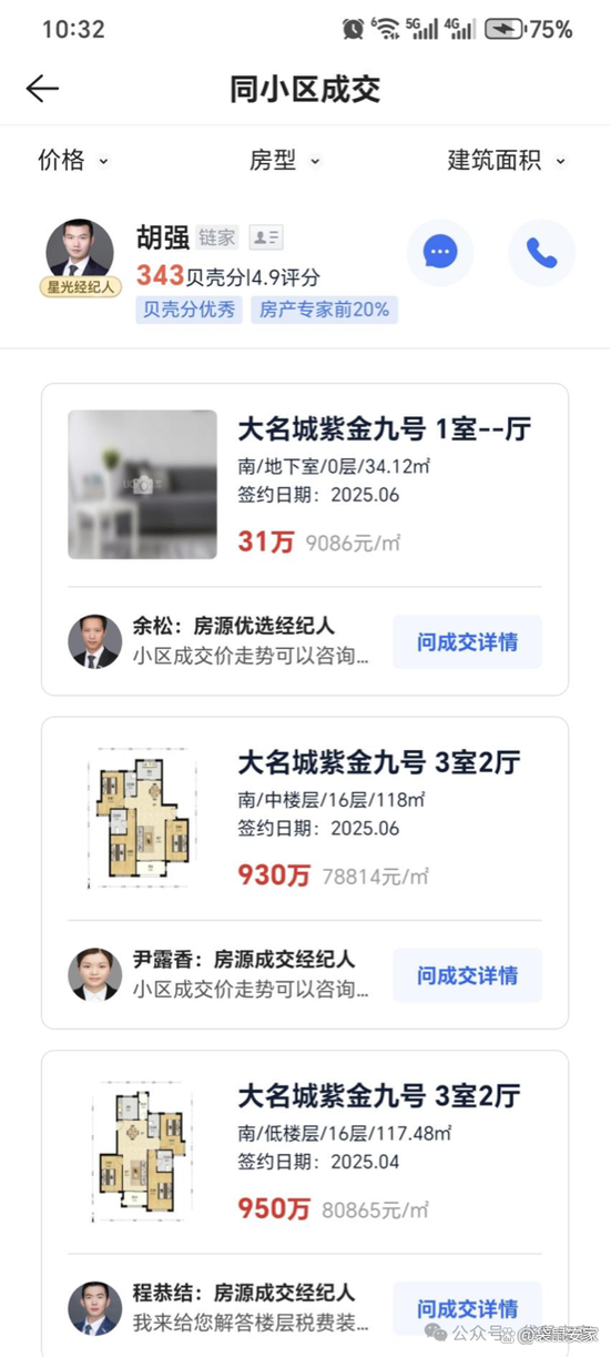 大名所有小区房价