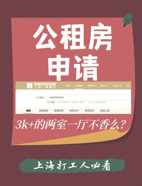 怎么申请上海市公租房