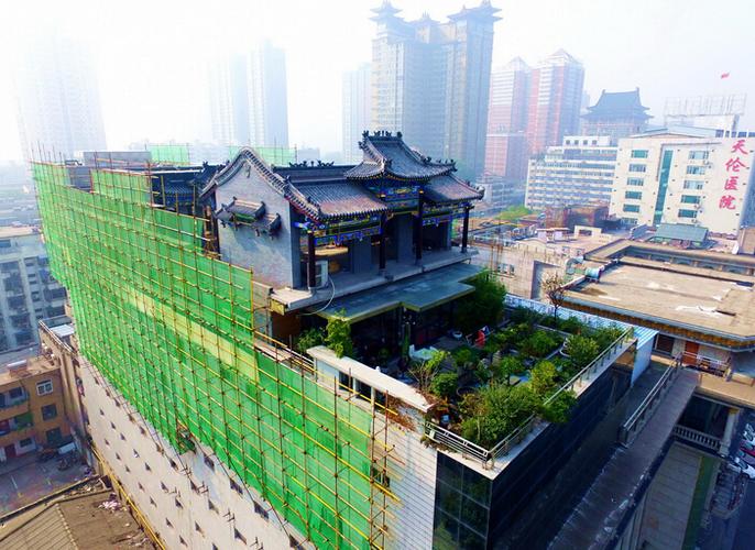 北京最牛违建空中花园