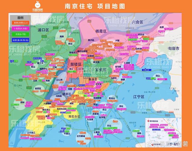 南京地图房价