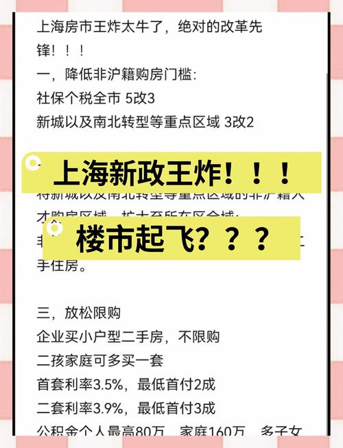 上海房价新政