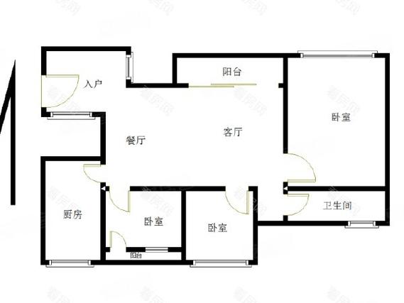 鸿博温馨花园户型图