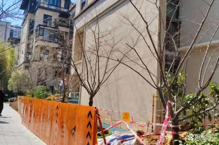 千吉花园物业被砸