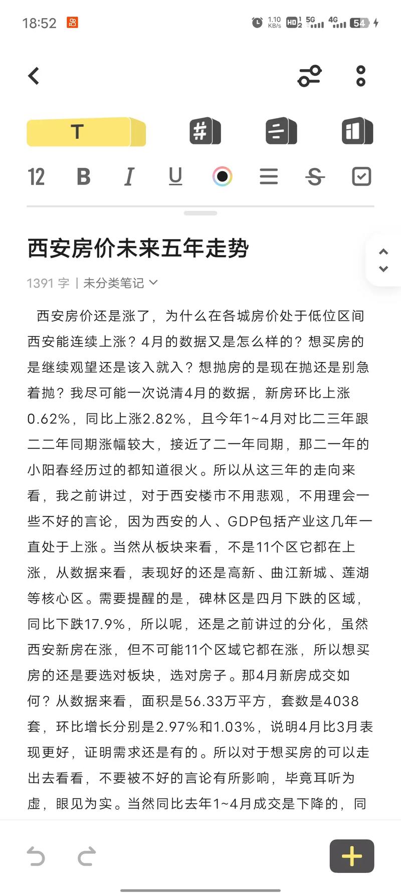 西安5年的房价走势