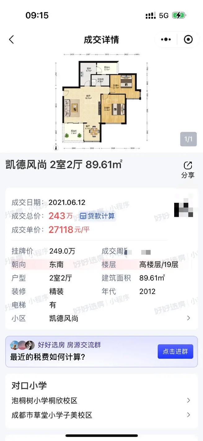 四川成都青羊区房价