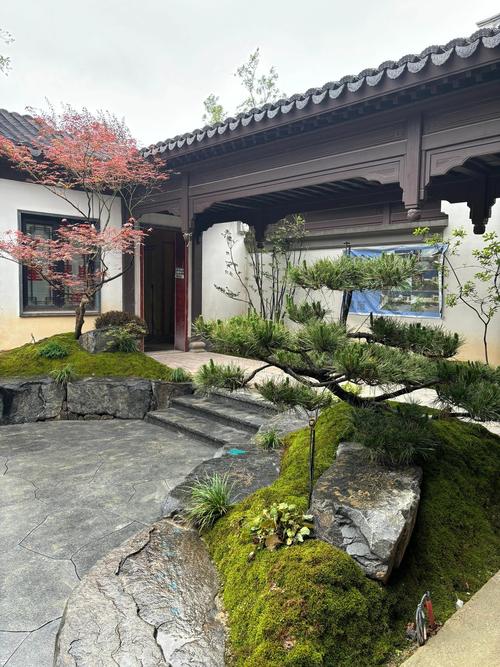中式花园设计图片欣赏