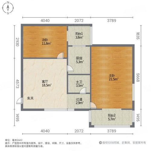 垦利明珠花园户型图