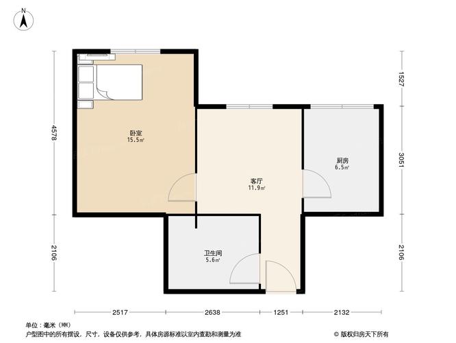 垦利明珠花园户型图