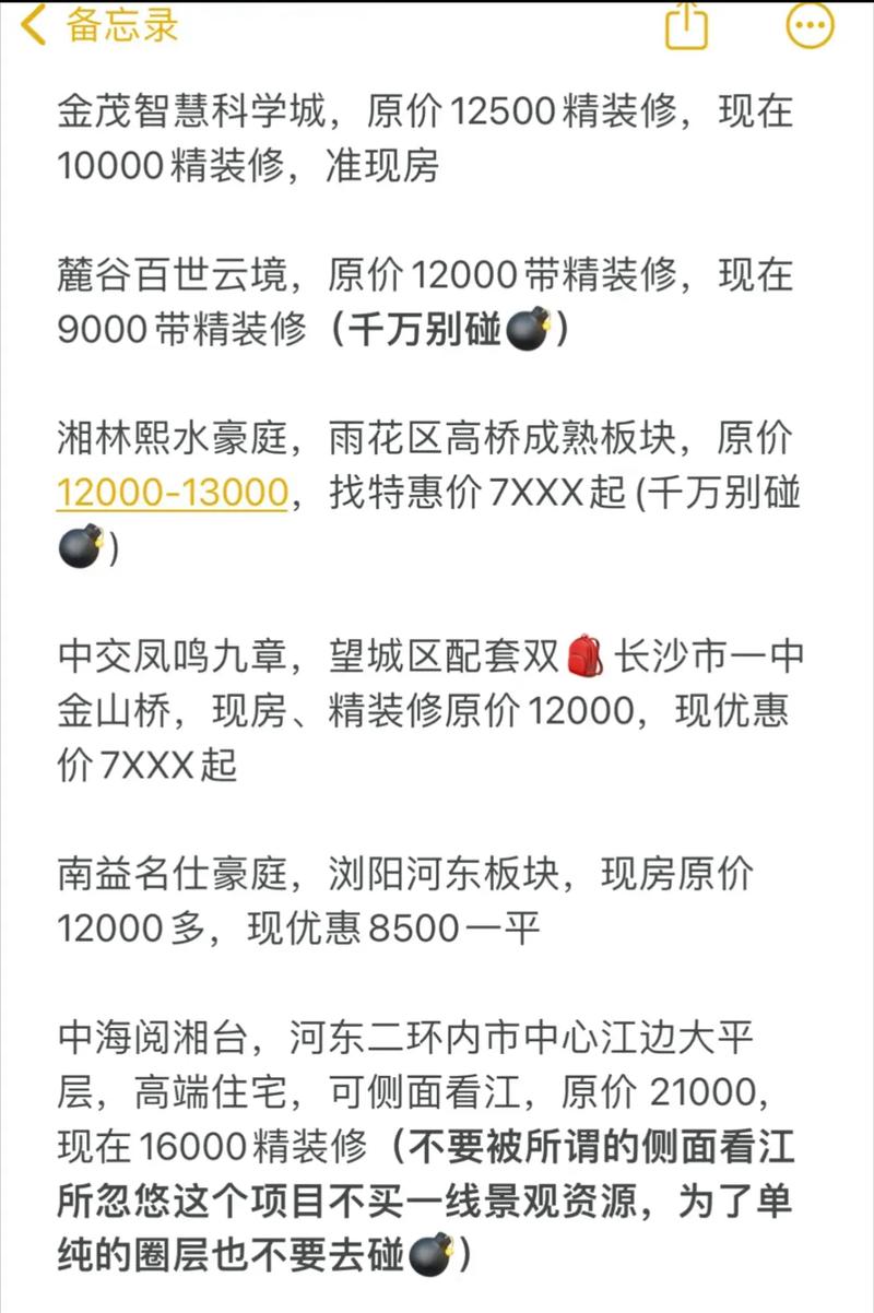 湘潭楼盘价格