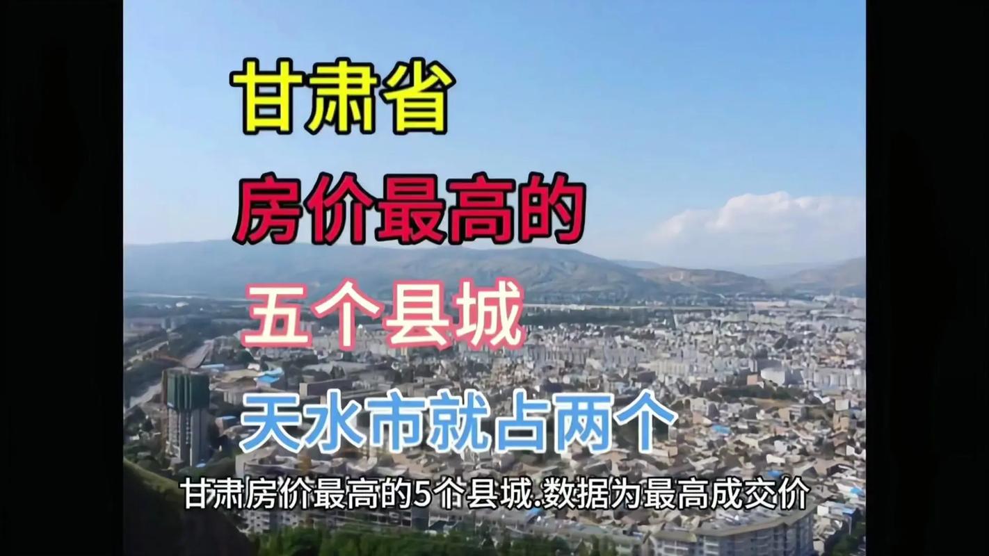 甘肃镇原房价